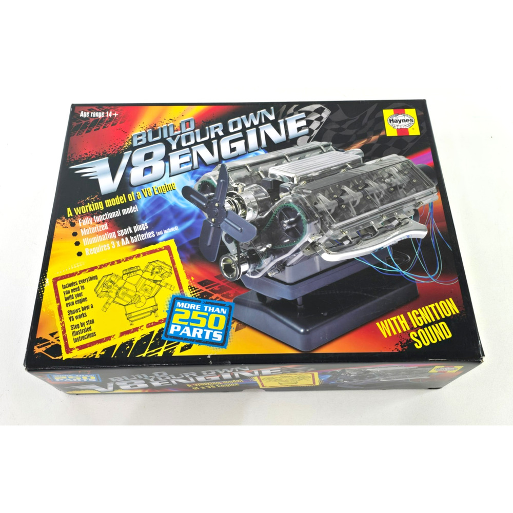 Haynes Visible Working Internal Engine Model Kit 8 Cylinder #HM12USA NOS